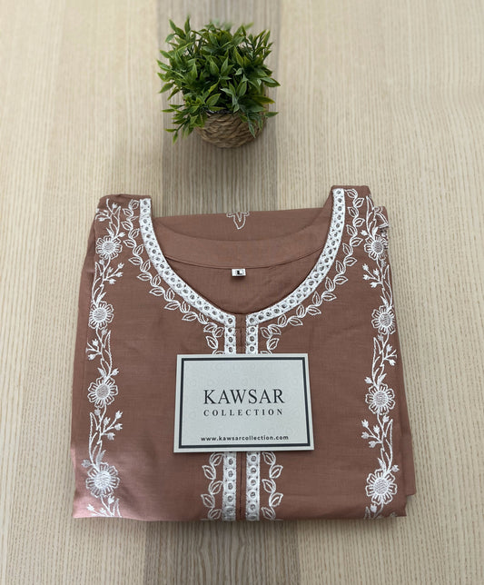 Salwar Kameez Marwa - vieux rose